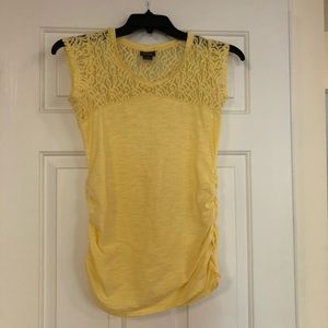 Motherhood Maternity Lace Top - Small